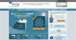 Desktop Screenshot of formation-ifcm.com